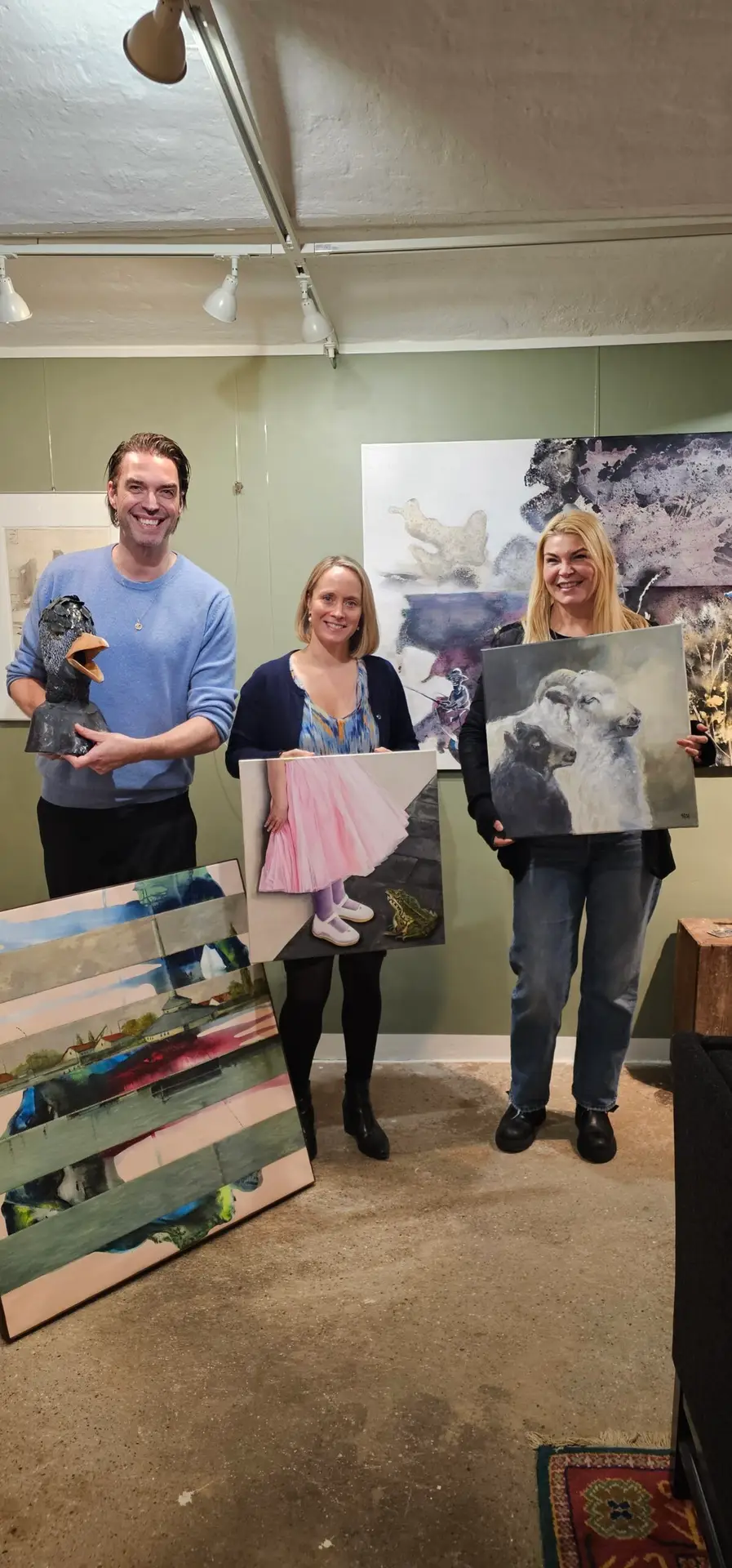 Galleri Art Room - Maleri af Kate Piil