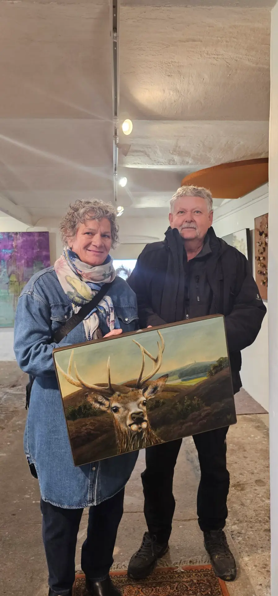 Galleri Art Room - Maleri af Kate Piil