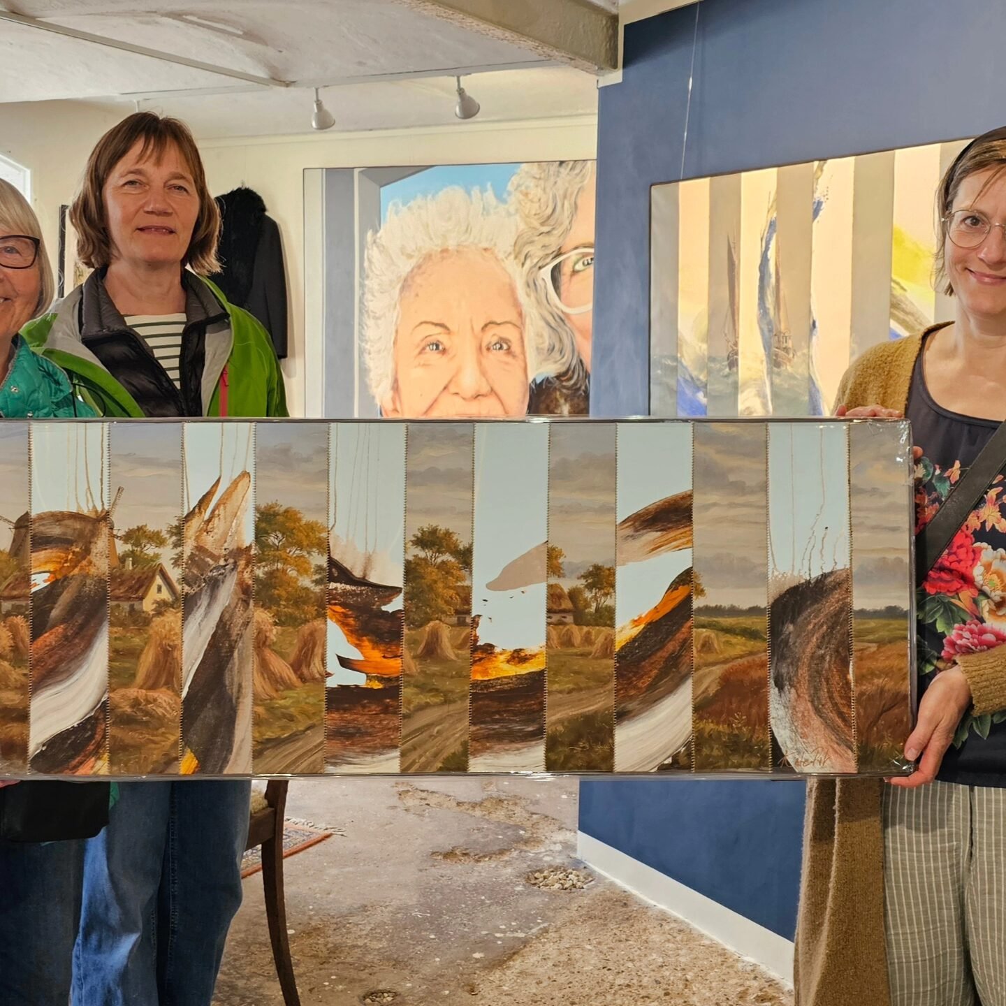 Galleri Art Room - Maleri af Kate Piil